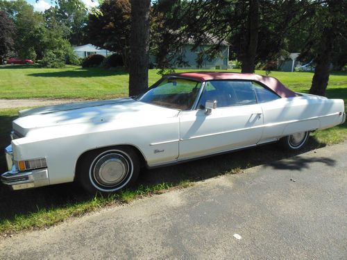 1973 cadillac eldorado convertible pace car