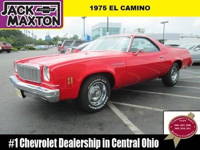 1975 red chevy el camino automatic bed cover