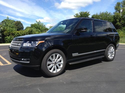 2014 land rover range rover hse vision assist package meridian premium audio wow