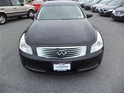 2008 infiniti g35x black/black navigation sunroom preium package