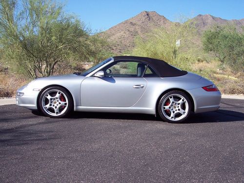 2006 carrera s cabriolet 6spd manual - 32k miles