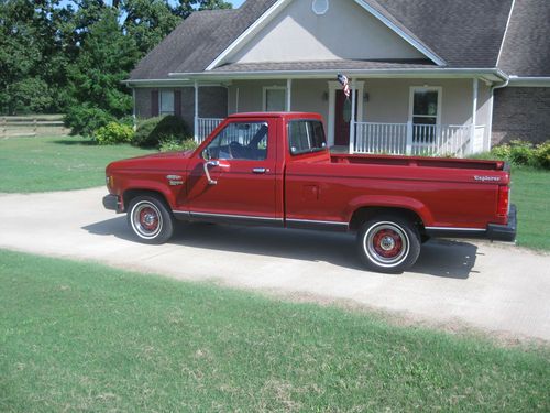 1985 ford ranger xlt standard cab pickup 2-door 2.8l