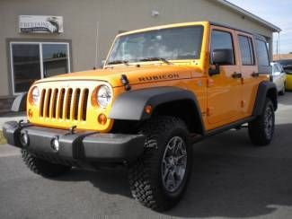Low miles, used, like new, clean, jeep, rubicon, wrangler, yellow,