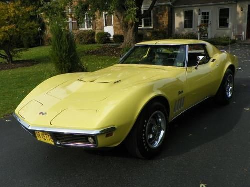 1969 corvette 427/400 tri power 1 of 1  #'s match