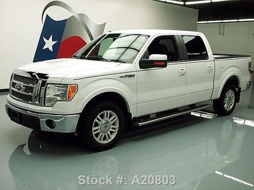 2009 ford f-150 lariat crew climate seats rear cam 40k texas direct auto