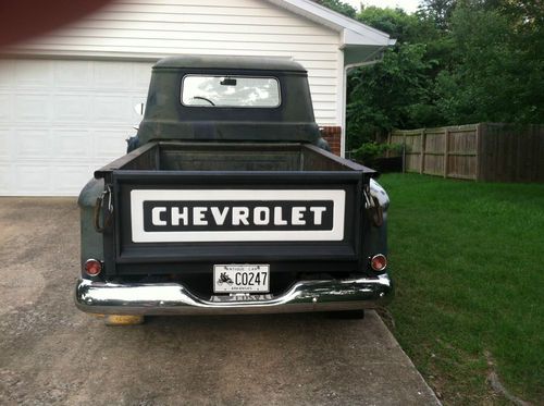 1957 CHEVY TRUCK, SHORTBED STEP SIDE RAT ROD 383 CI, US $9,500.00, image 5