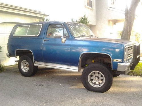 1987 k5 blazer silverado edition 88k original miles! 4x4 alarm w remote