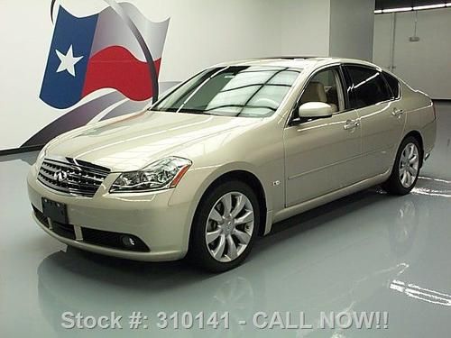 2007 infiniti m35 sunroof nav rear cam vents seats 32k texas direct auto