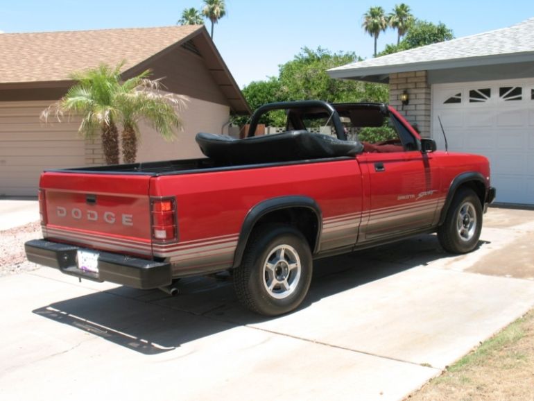 1989 dodge dakota sport convertible