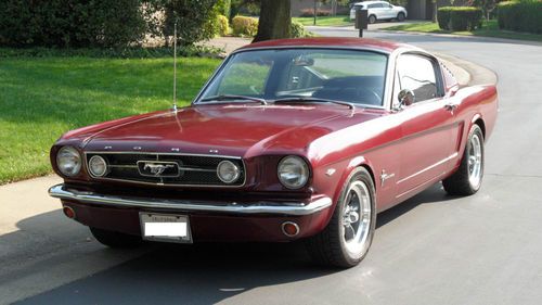 1965 ford mustang fastback a code