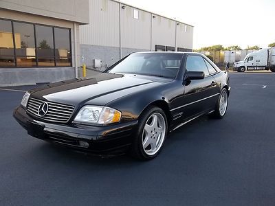 No reserve 97 mercedes sl500 sport xenon amg wheels hard+soft tops