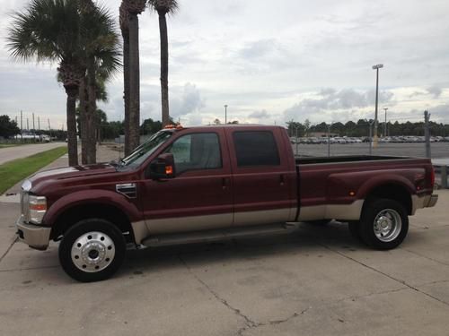 F-450 - king ranch - crew cab - dually 6.4l turbo powerstroke diesel