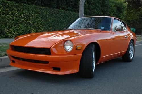 Awesome  custom 240z  240 z rust free v8 hot rod muscle show car excellent trade