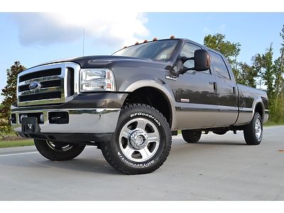 2006 ford f-250 crew cab lariat fx4 diesel longbed