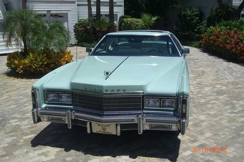 1977 cadillac eldorado cabriolet astro 48k miles beautiful florida car