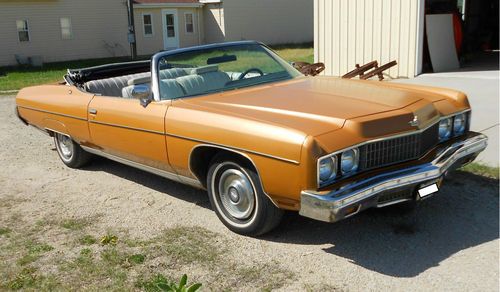 1973 caprice classic convertible