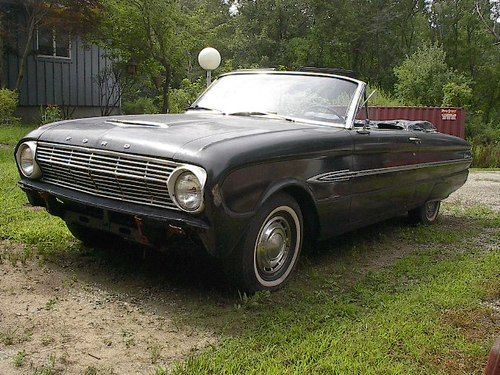 1961 61 1962 1963 62 63 ford falcon futura convertible