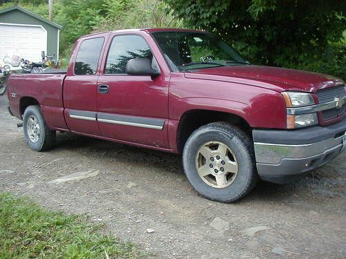 2005 chevrolet silverado 4wd 1500 extra cab, tow package