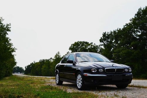 2002 jaguar x-type | rare 5 speed manual | black on black | needs engine