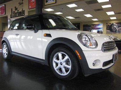 10 mini cooper hardtop automatic white pano roof 30k