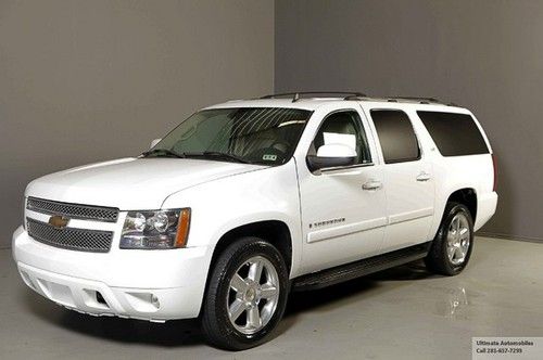 2007 chevrolet suburban ltz 4x4 dvd 8-pass leather heated seats power liftgate