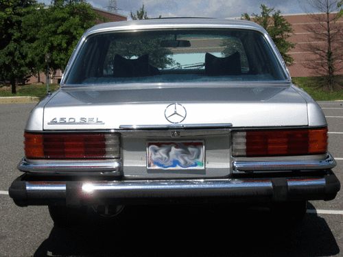 Beautiful Silver 1976 Mercedes-Benz 450 SEL Low Mileage Executive Trim Low Rsrv, image 6