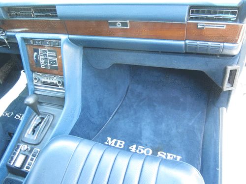 Beautiful Silver 1976 Mercedes-Benz 450 SEL Low Mileage Executive Trim Low Rsrv, image 15