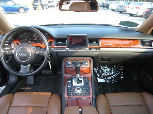 2005 Audi A8 V8 4.2L DOHC 40V BLUE LEATHER CLEAN LOADED SUNROOF CLEAN CAR FAX, image 4