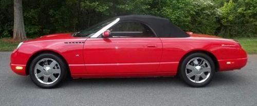 2002 ford thunderbird base convertible 2-door 3.9l