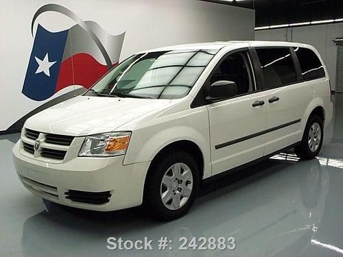 2010 dodge grand caravan cargo van v6 partition 46k mi texas direct auto