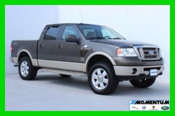 2008 4wd supercrew 130k king ranch 5.4l v8  auto leather 1 owner nice work horse