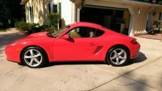 2008 porsche cayman coupe base hatchback 2-door 2.7l automatic 12,236 miles