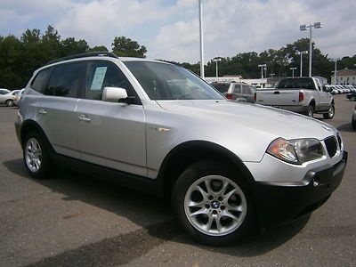 Clean one owner low reserve 2005 bmw x3 awd luxury suv