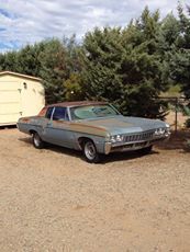 1968 chevy impala two door custom