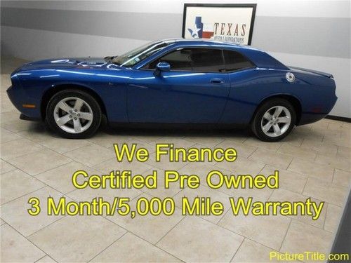 10 challenger r/t leather heated seats certified warranty finance texas