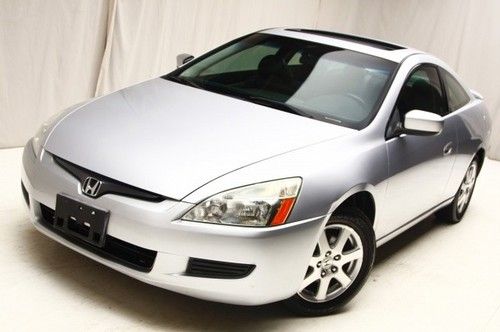 We finance! 2005 honda accord ex-l coupe fwd power sunroof 6 cd