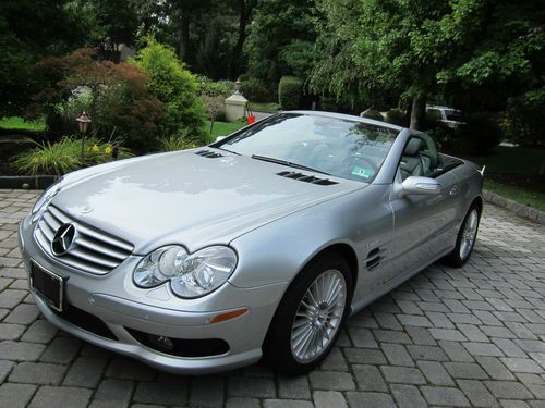 Mercedes sl55 amg private  owner 8k miles!  mint! factory warranty