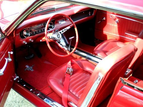 1964 1/2 1965 ford mustang nice interior &amp; rebuilt engine tousands $$$ invested
