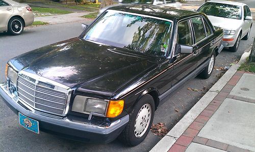 1991 mercedes-benz 350sdl base sedan 4-door 3.4l