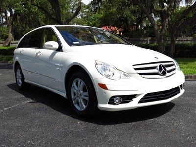 2008 mercedes benz r350 p03 nav rear camera air suspension sirius 7 seat opt.