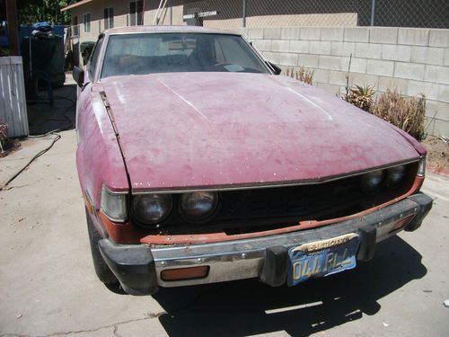 Toyota celica 1976 not running