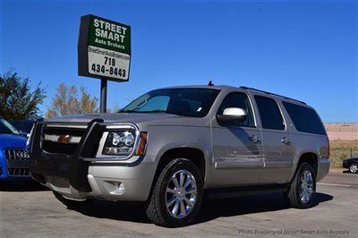 Excellent 4x4 suburban, heated leather front &amp; rear, dvd, custom 20's, new tires