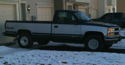 1995 chevrolet k1500 silverado standard cab pickup 2-door 5.7l 4x4