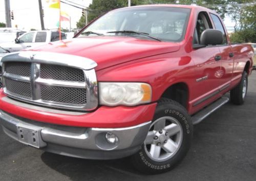 Quad cab pickup optional automatic transmission &amp; 8 ft bed 4x4 loaded - red hot