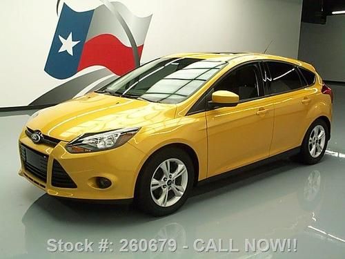 2012 ford focus se 5speed custom audio alloy wheels 18k texas direct auto