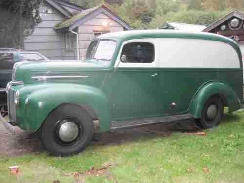 1947 Ford one ton Panel Truck ex Krispie Kreme, wagon ratrod gasser streetrod, image 2