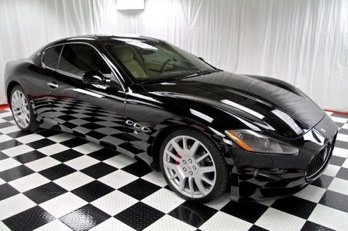 2009 maserati gran turismo!!  black on tan!!  low miles!!  no stories!!  amazing