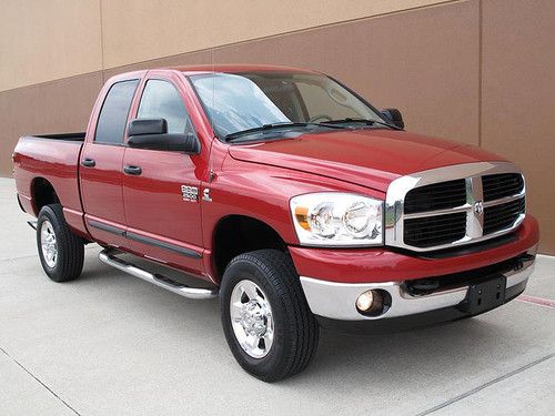 07 dodge ram 2500 slt big horn quad cab short bed 5.9l diesel 4x4 1owner