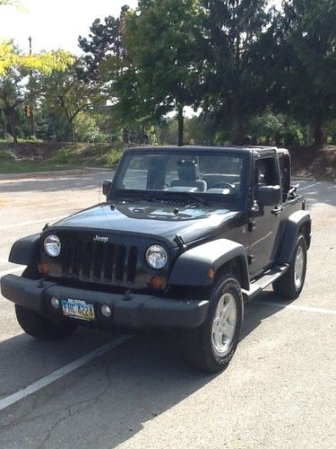 2008 jeep wrangler x sport utility 2-door 3.8l