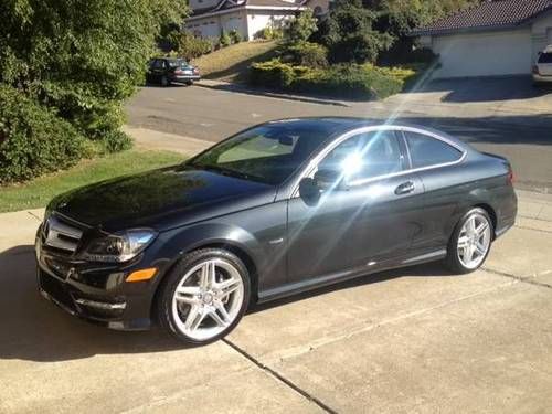 2012 mercedes benz c350 coupe, mint, very highly optioned, well maintained